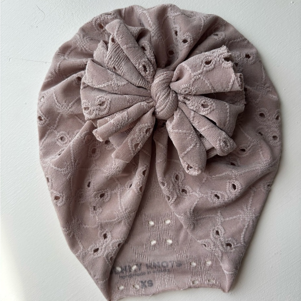 baby eyelet head wrap